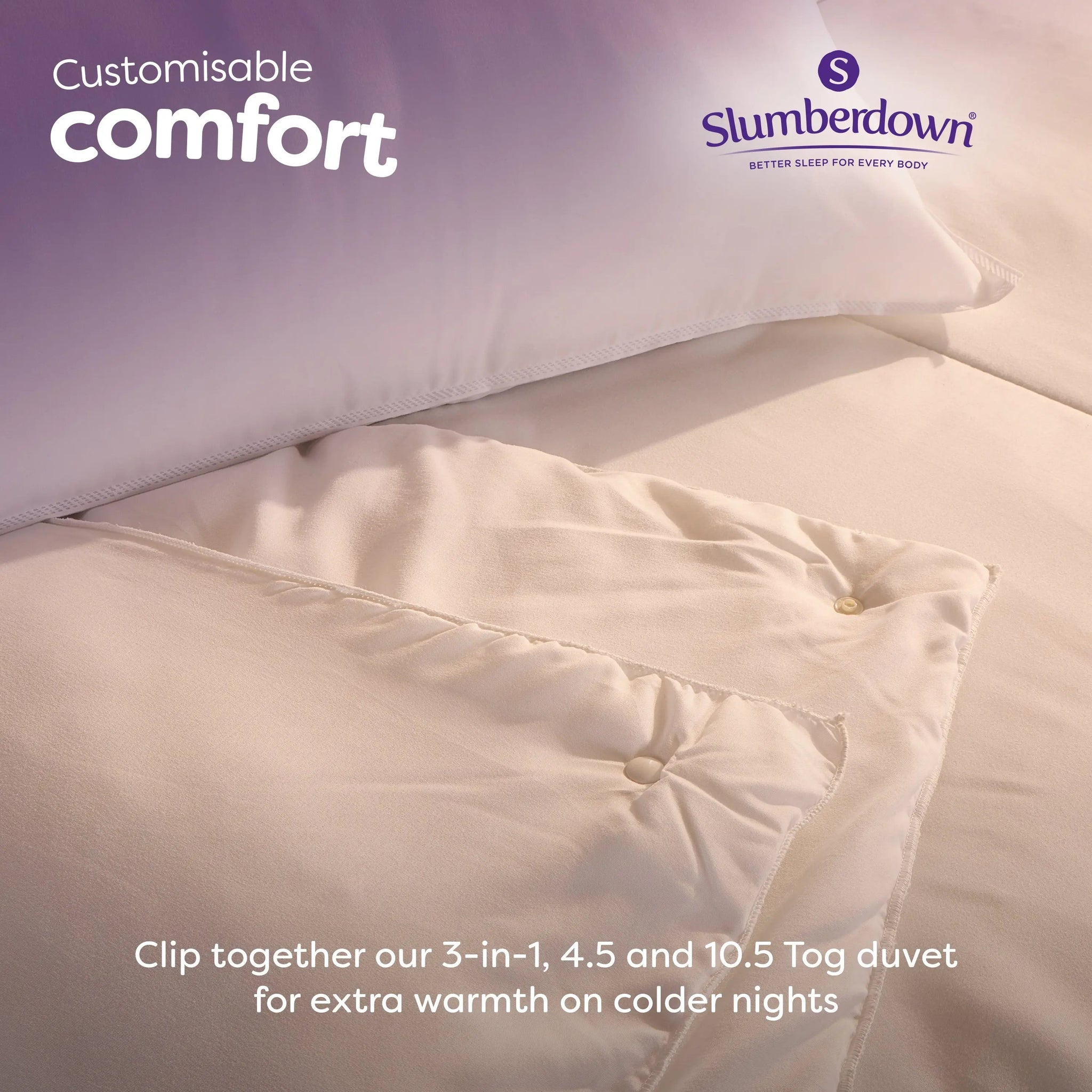 Feels Like Down Duvet 15 Tog Slumberdown