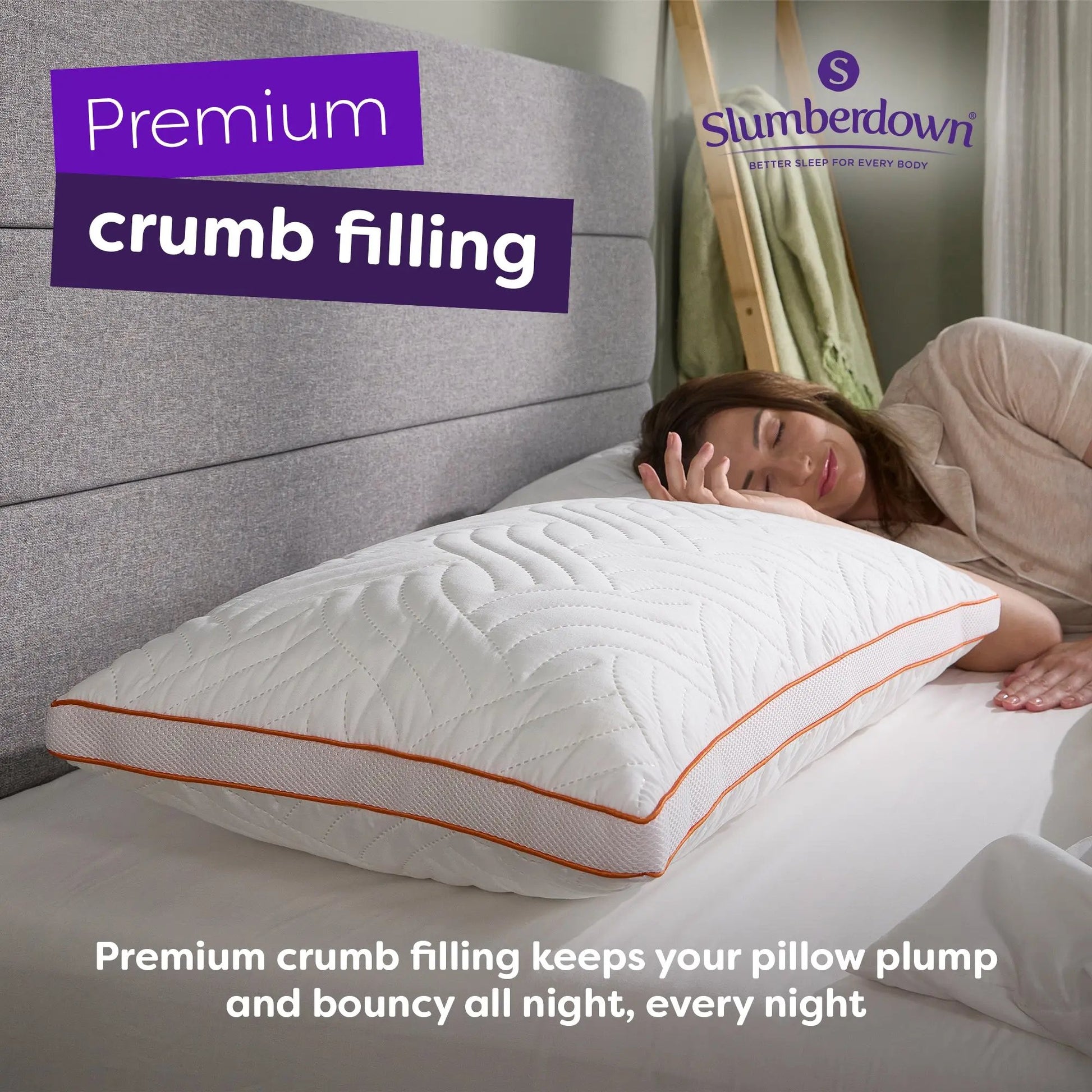Memory Luxe Pillow - Firm Support Slumberdown
