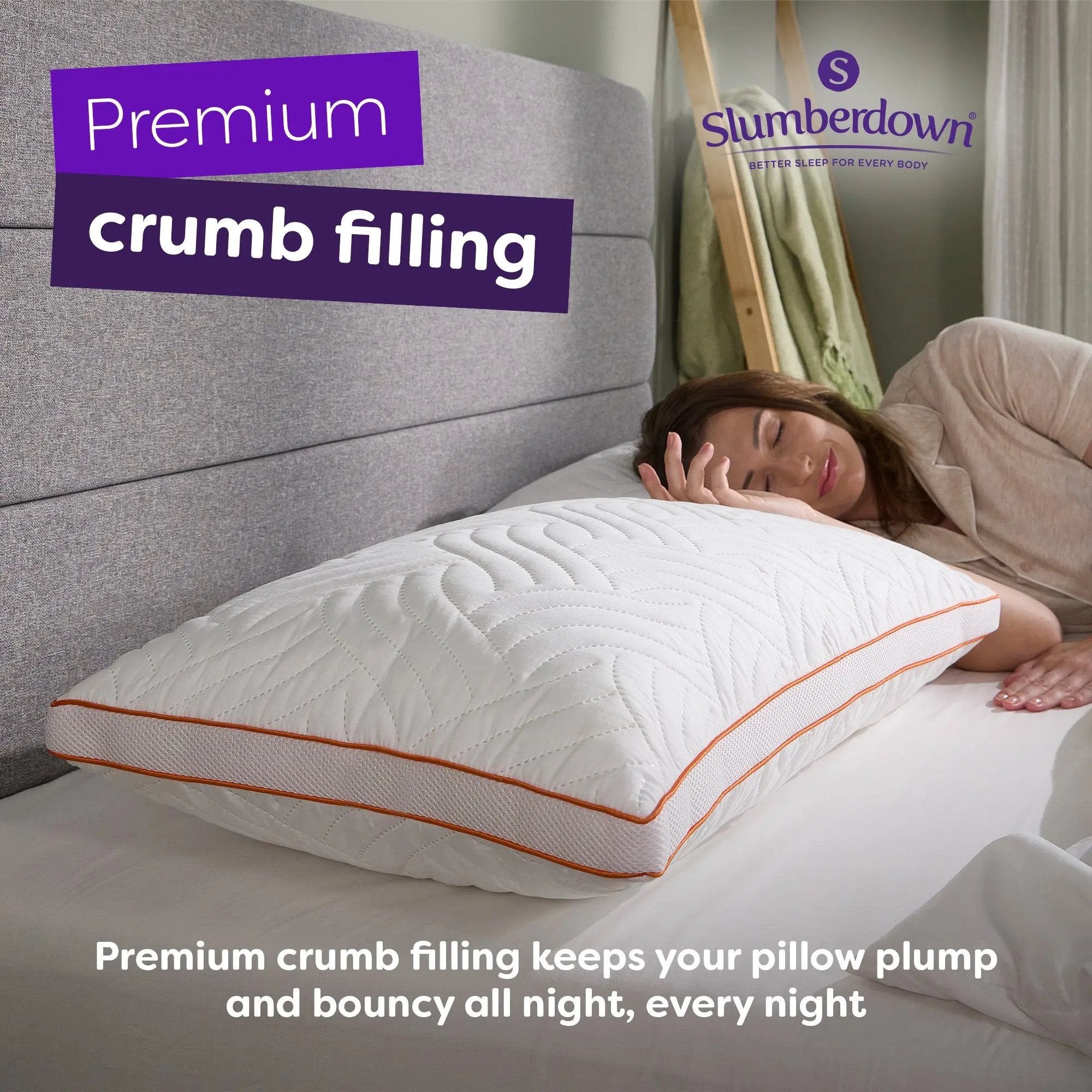 Memory Luxe Pillow - Firm Support Slumberdown