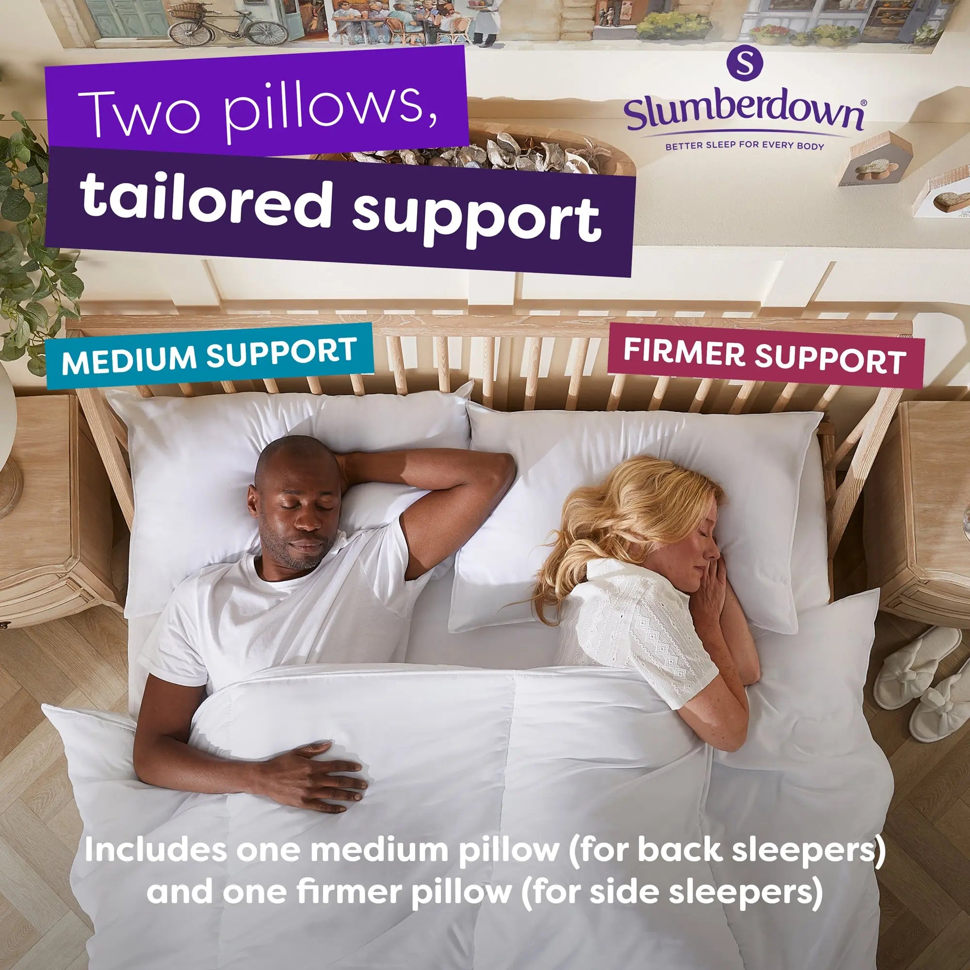 Made For You Two Pillow Slumberdown