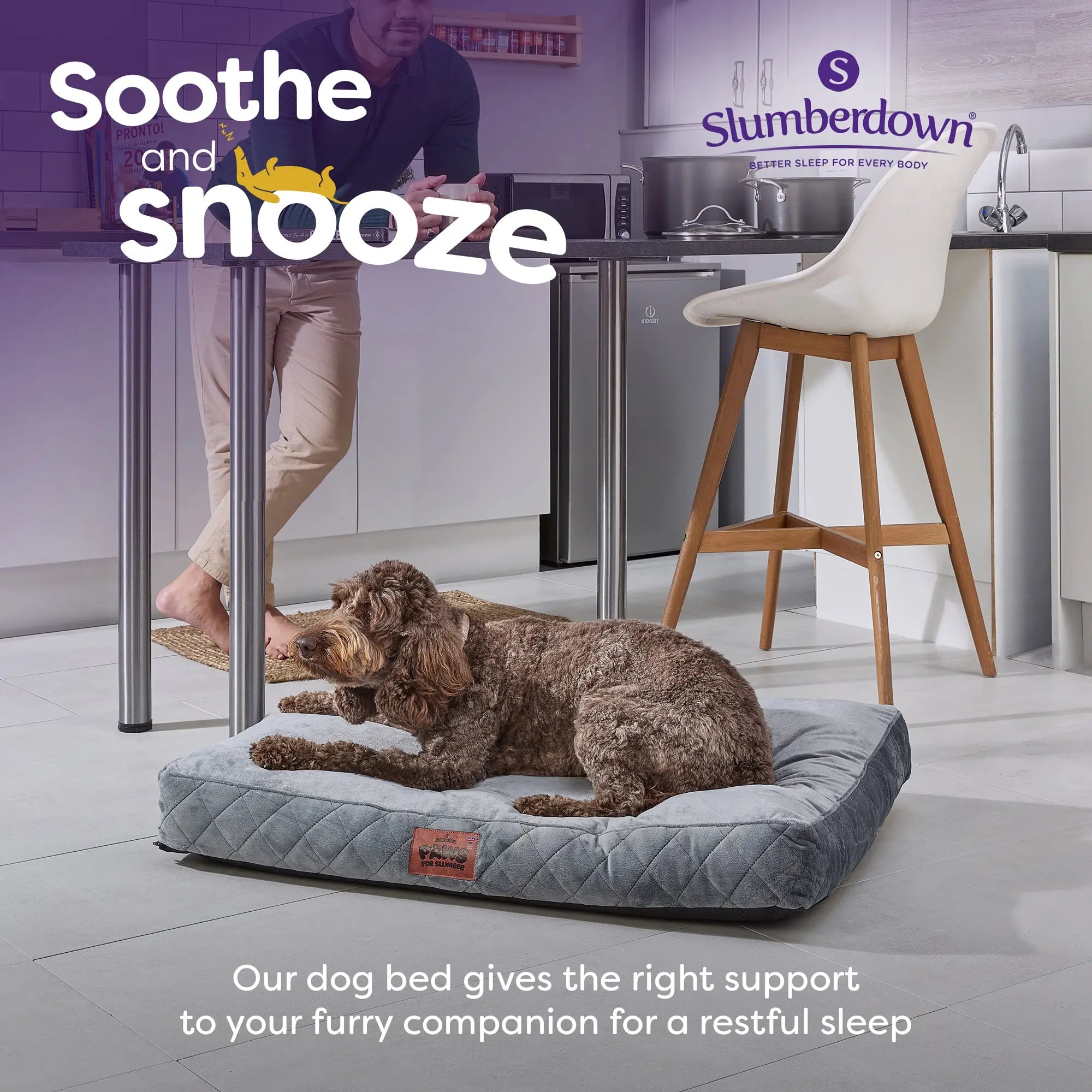 Paws for Slumber Luxury pet bed Slumberdown