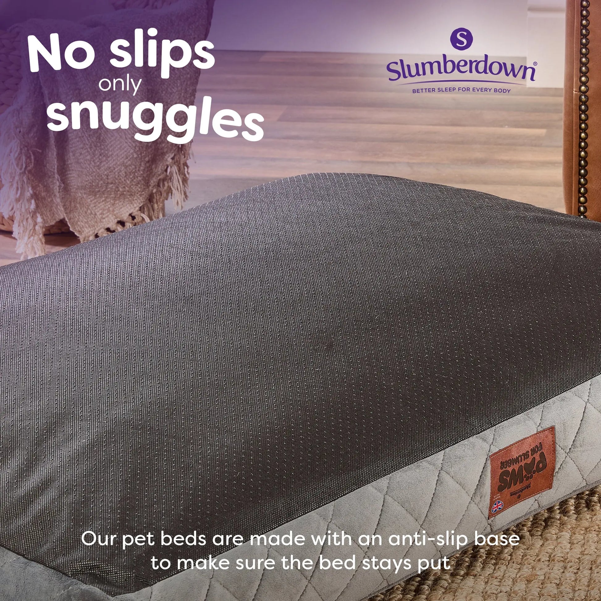 Paws for Slumber Luxury pet bed Slumberdown