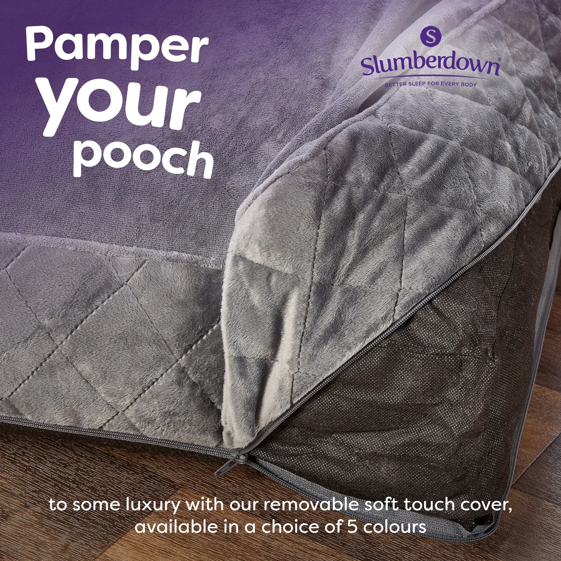 Paws for Slumber Luxury pet bed Slumberdown