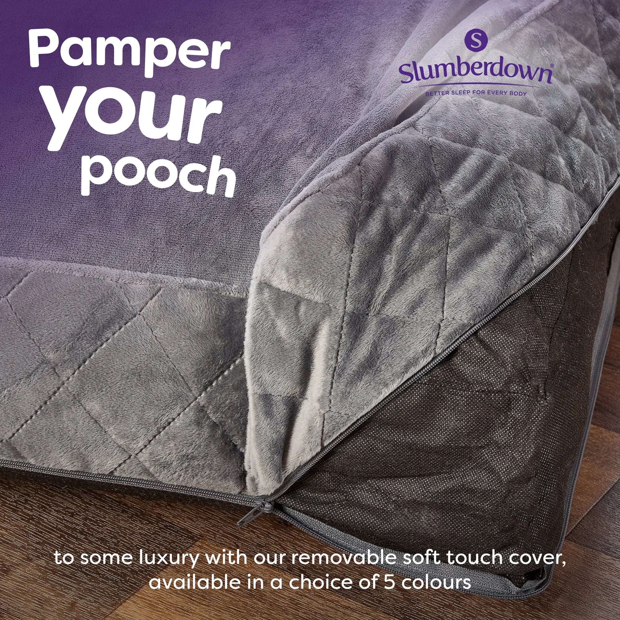 Paws for Slumber Luxury pet bed Slumberdown