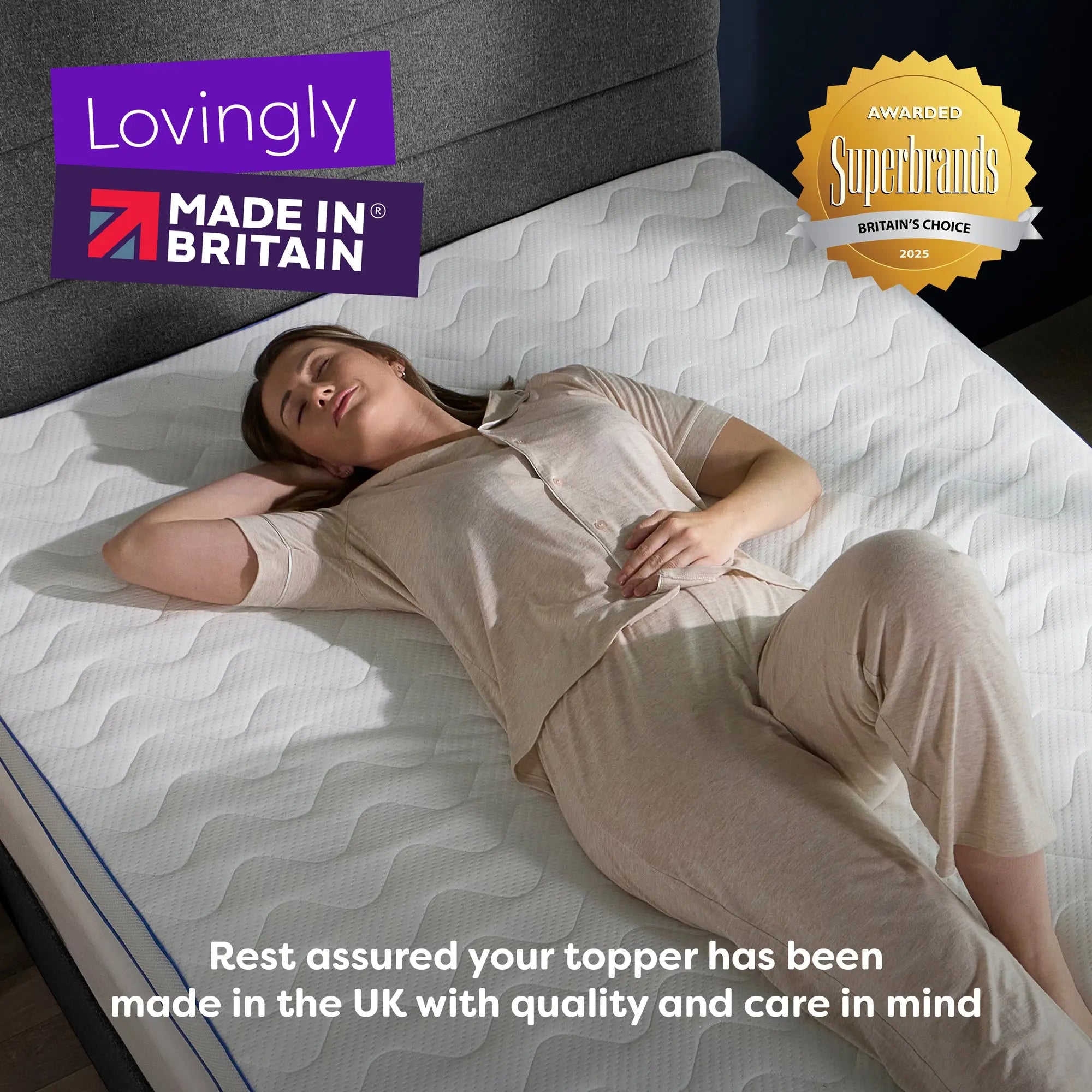 Memory Foam Gel Mattress Topper Slumberdown