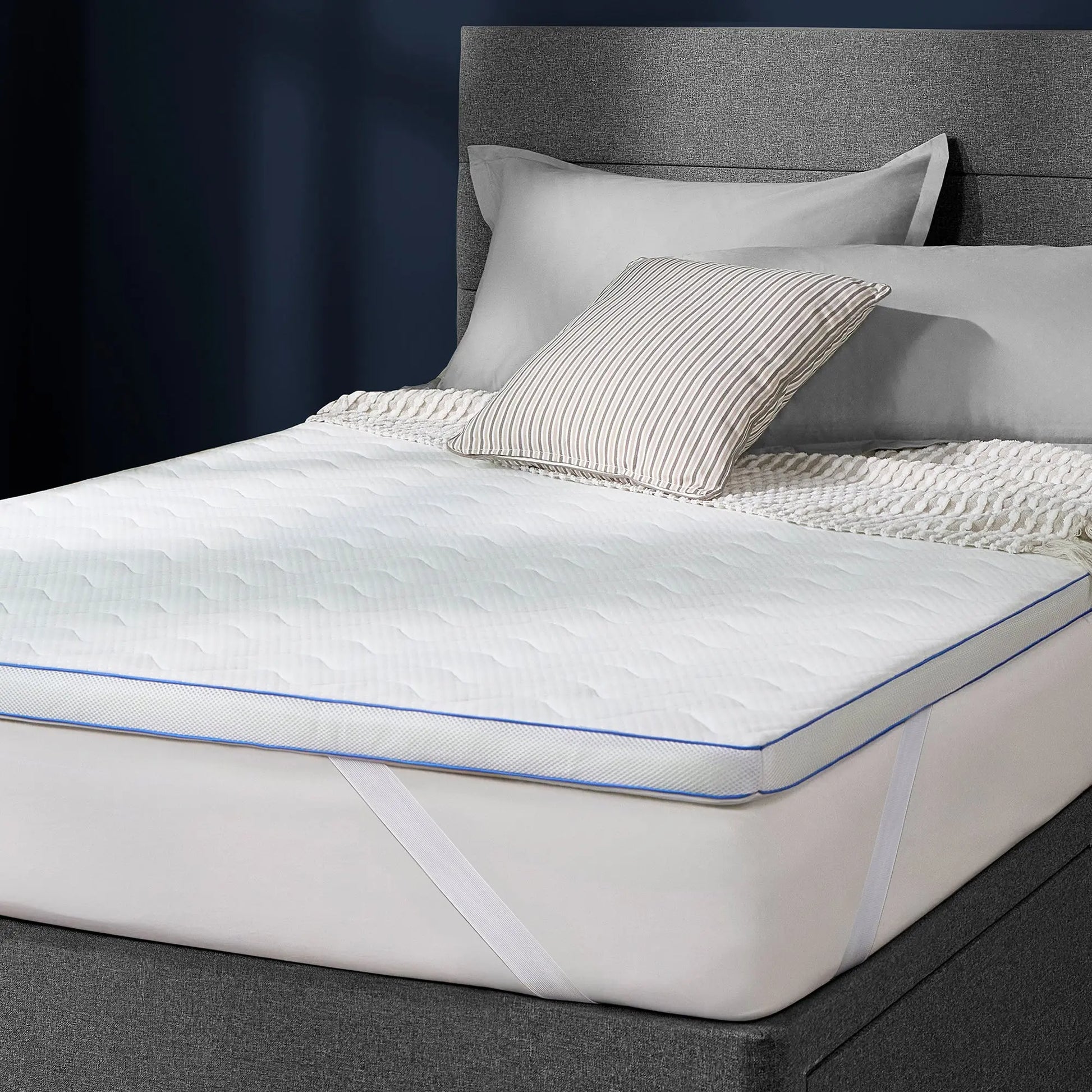Memory Foam Gel Mattress Topper Slumberdown