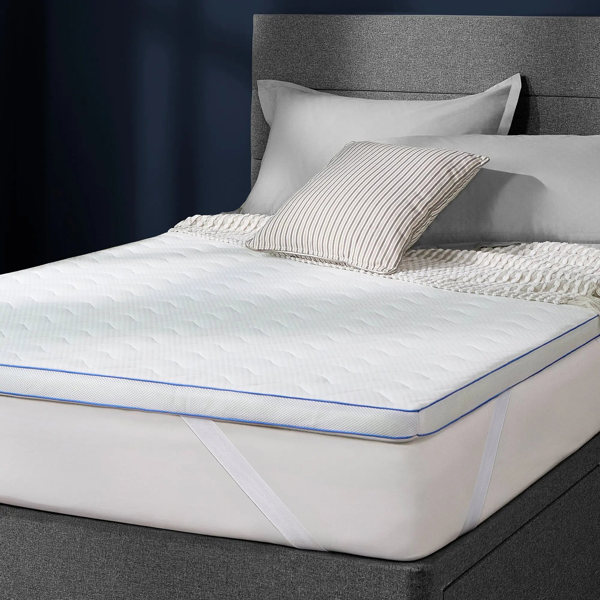 Memory Foam Gel Mattress Topper Slumberdown