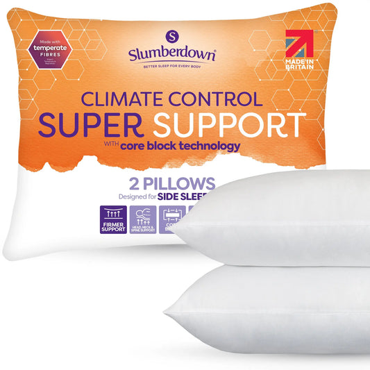 Climate Control Super Support Pillow Slumberdown
