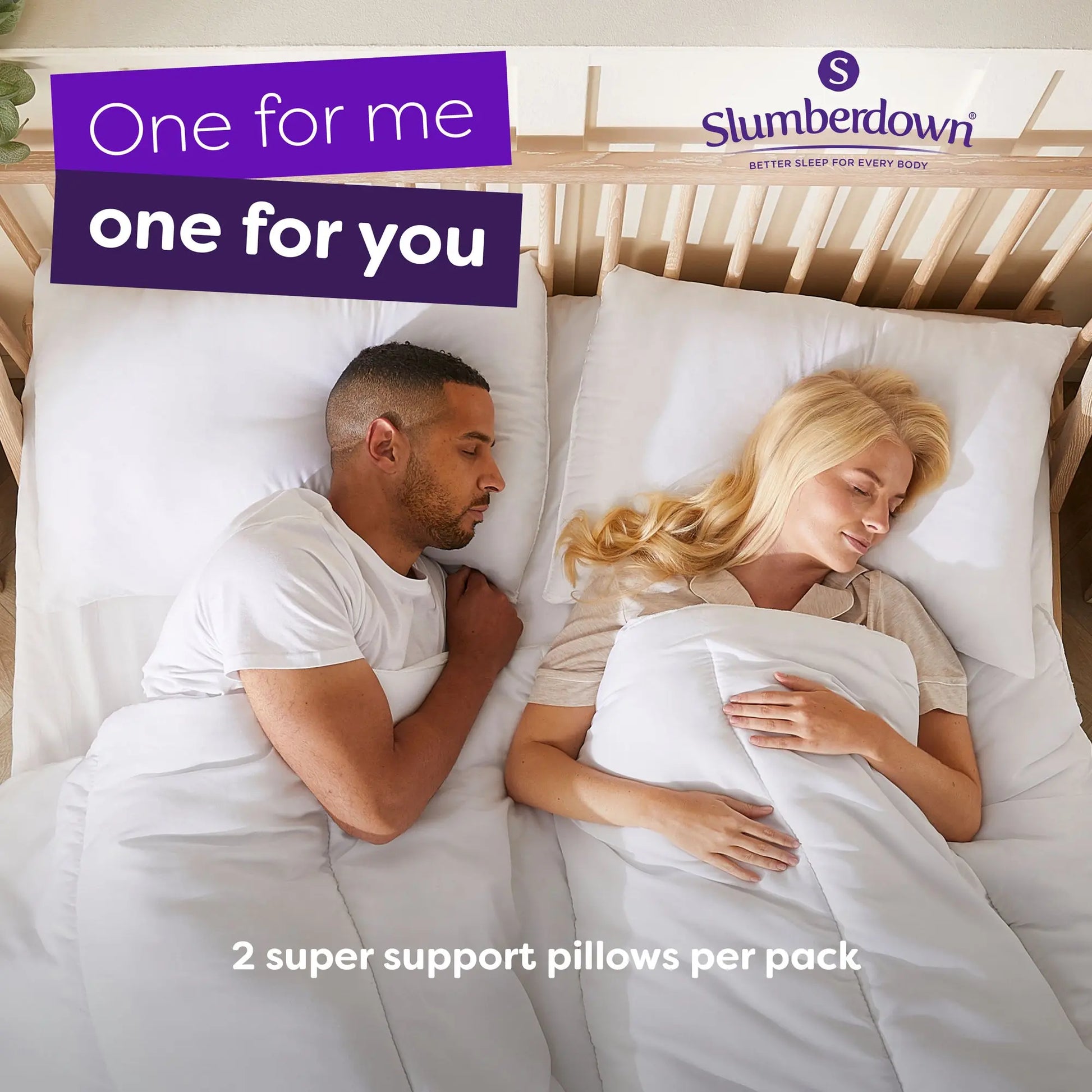 Cosy Nights Super Support Pillow Slumberdown