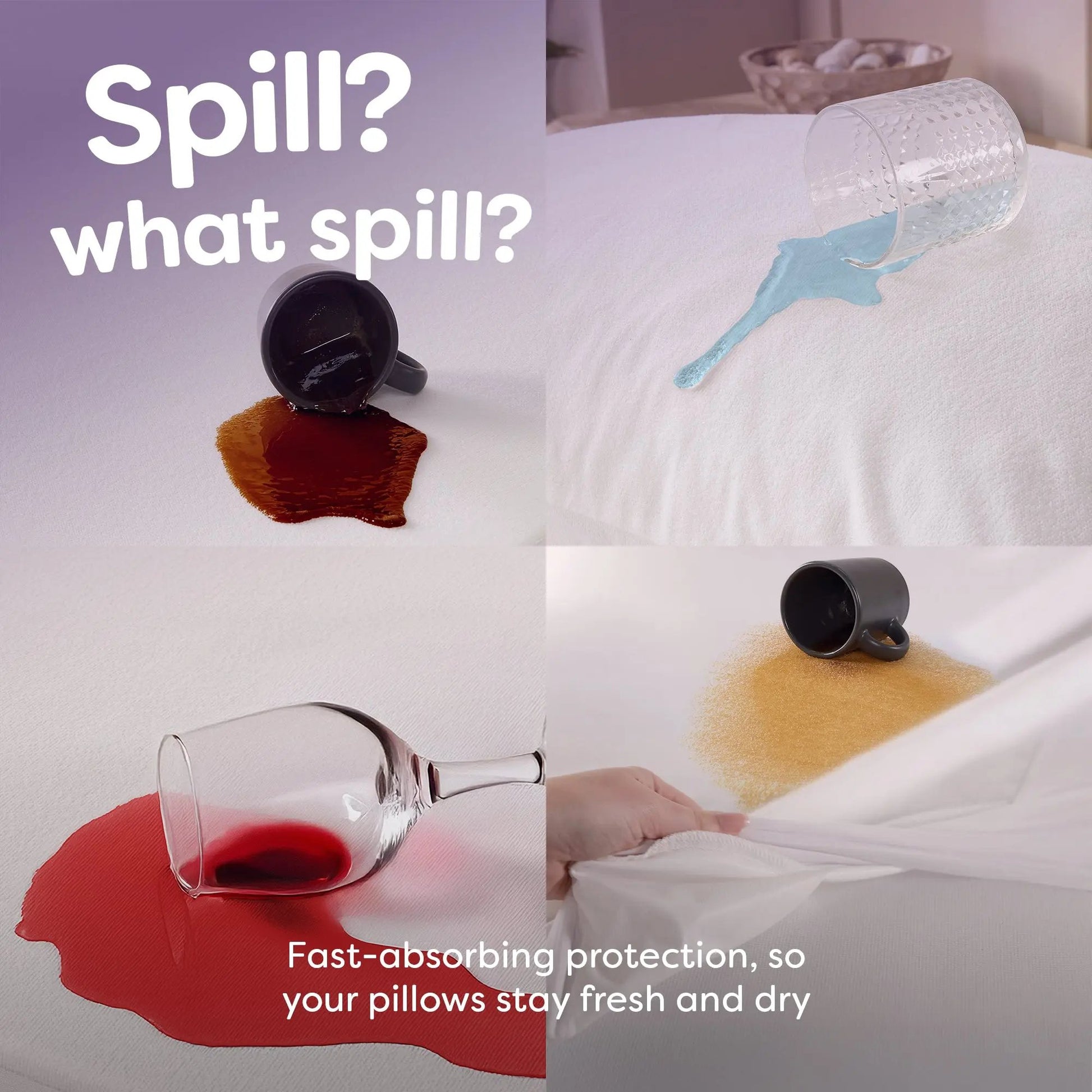 Waterproof Protect Pillow Protector Slumberdown