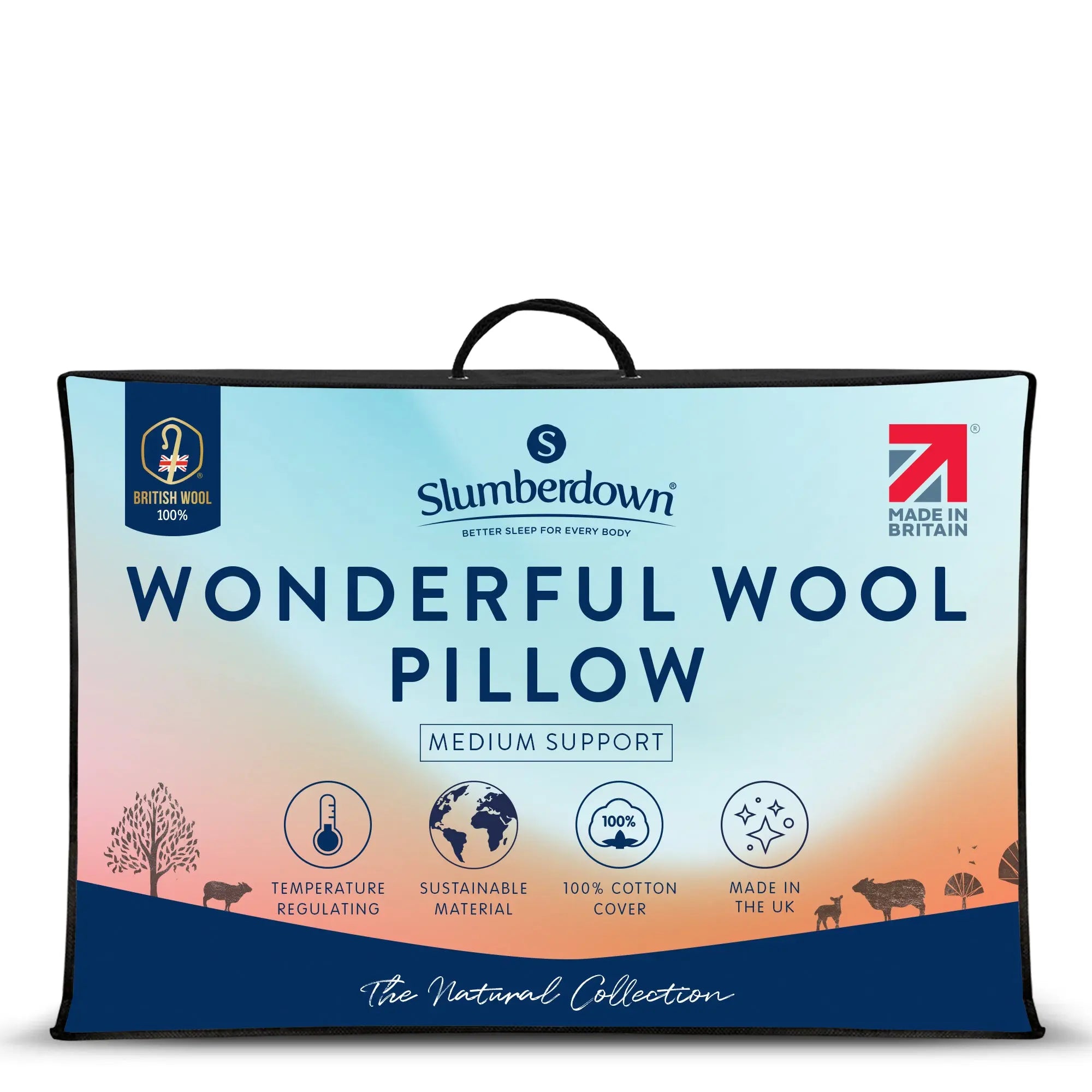 Wonderful Wool Medium/Firm Pillow Slumberdown