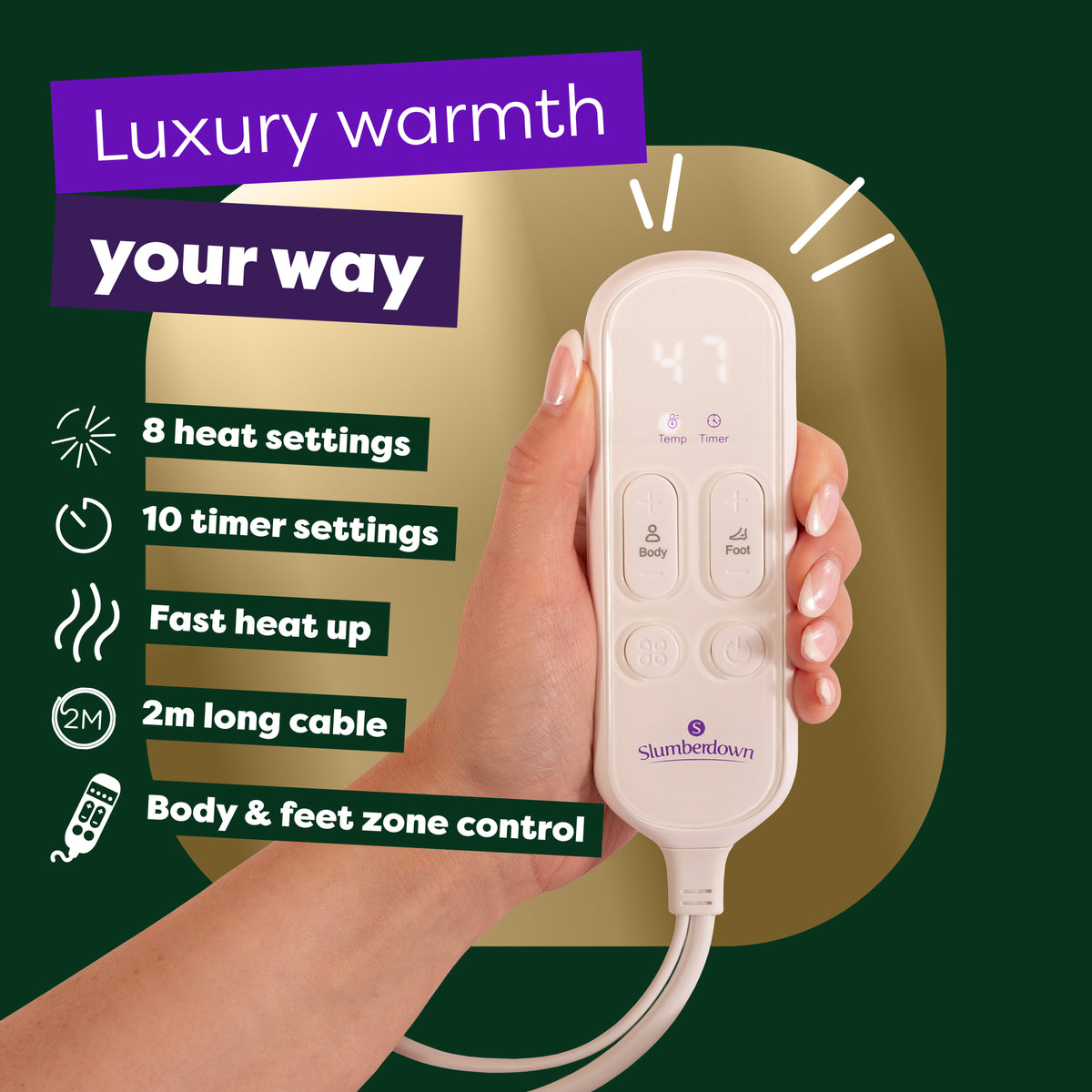 Wonderfully Warm Electric Blanket