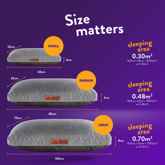 Sherpa Pet Bed Sizes