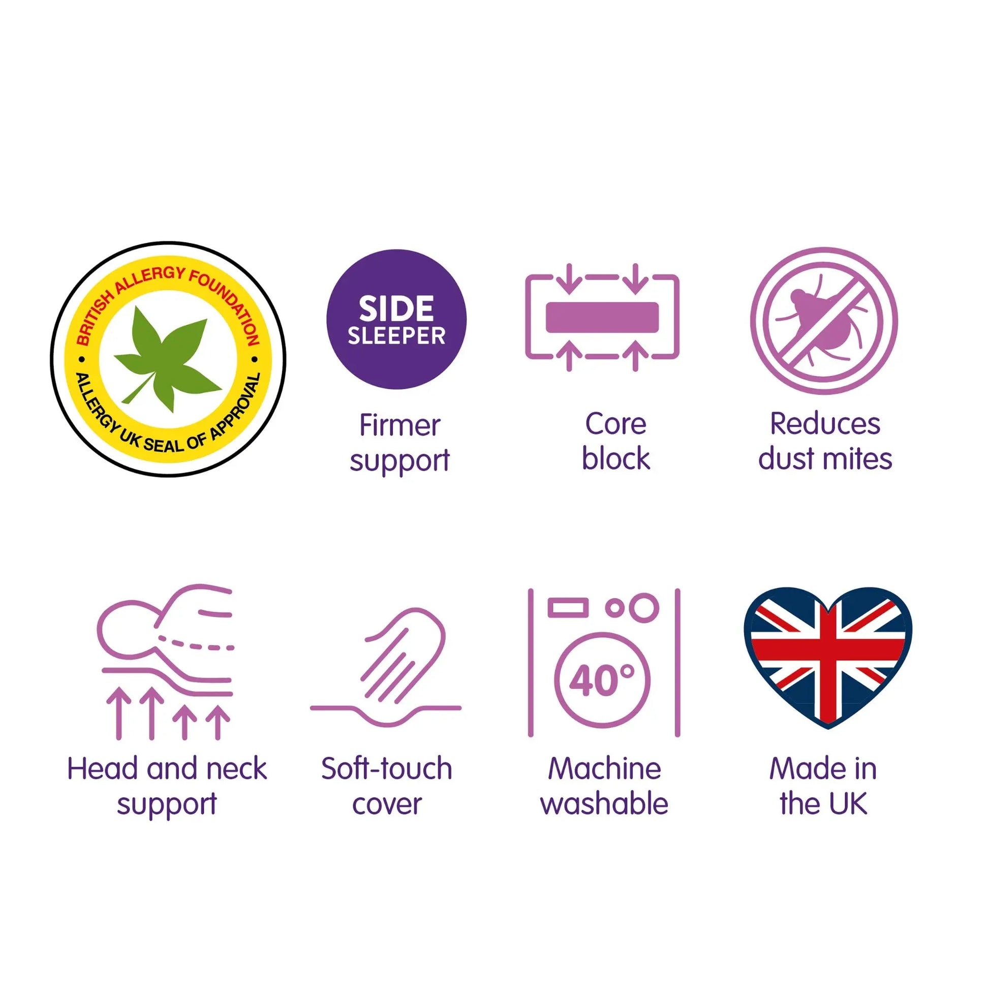 Anti Allergy Super Support Pillow Slumberdown